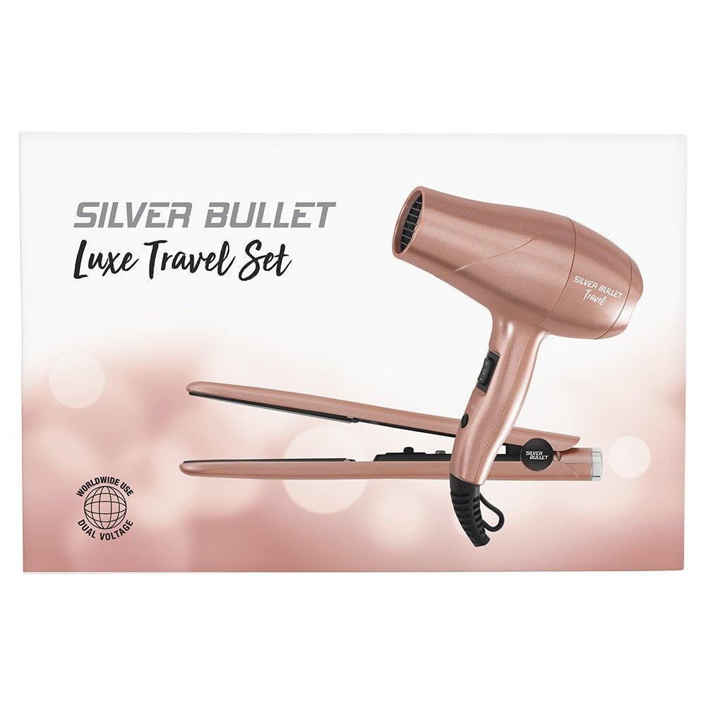 Silver Bullet Luxe Travel Set Rose Gold