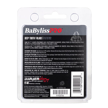 Babyliss Pro Replacement Graphite T-Blade 2.0Mm Deep Tooth - FX707B2