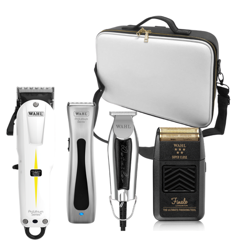 Wahl Ultimate Barber Case - Super Taper Cordless Hair Clippers Set