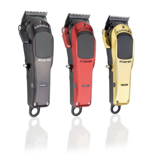 Gamma + Boosted Hair Clipper With 3 Covers Supplied