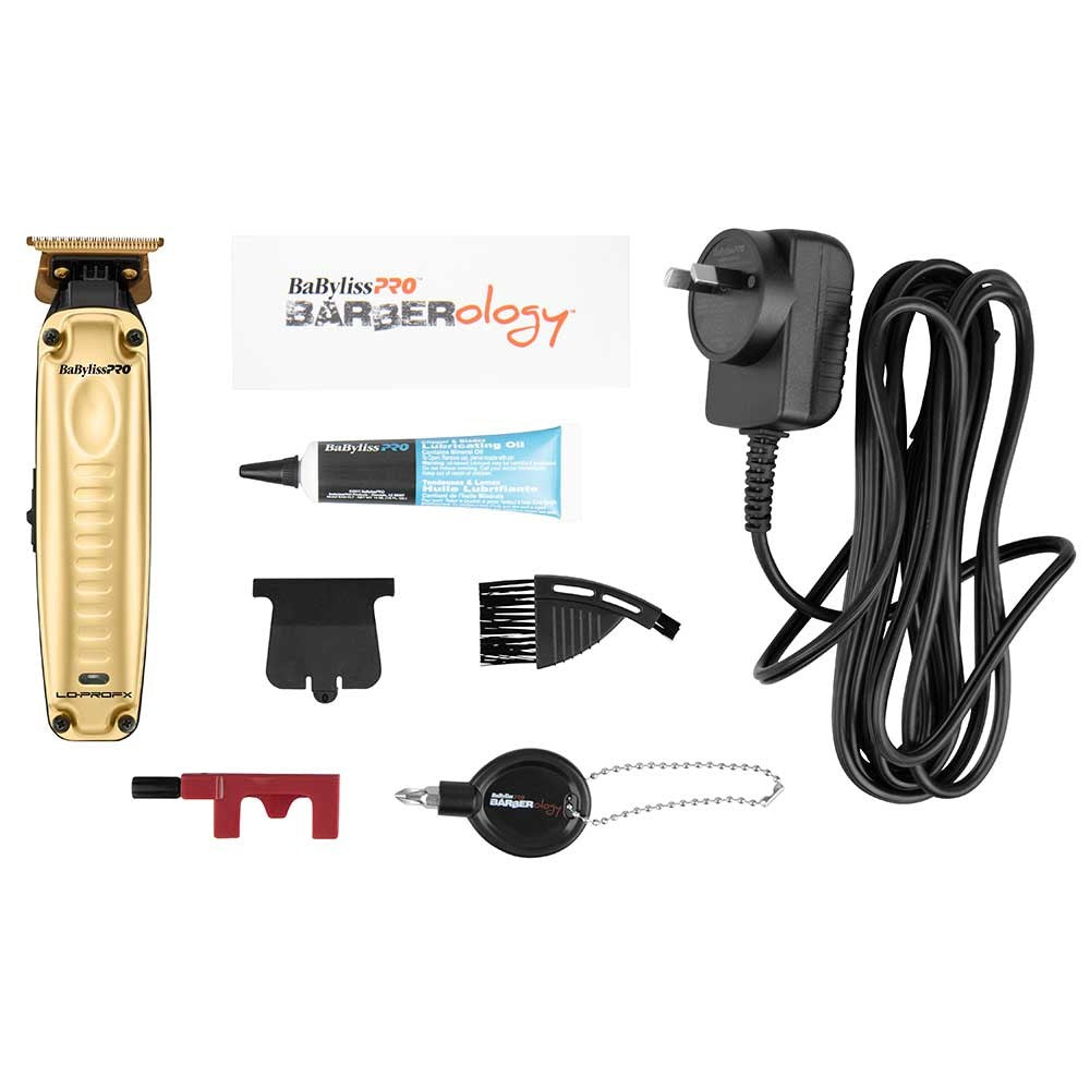 BaBylissPRO Lo-ProFX High Performance Low Profile Trimmer - Gold