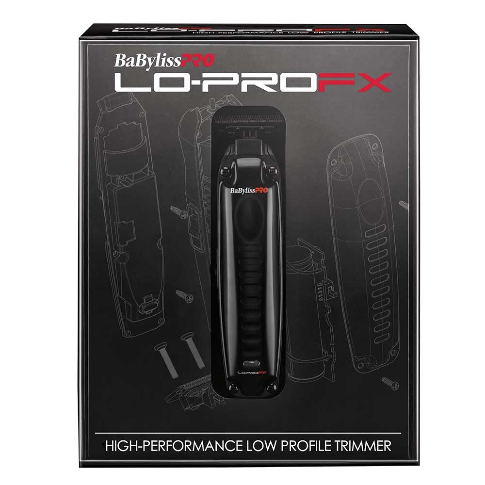 BaBylissPRO Lo-ProFX High Performance Low Profile Trimmer - Black