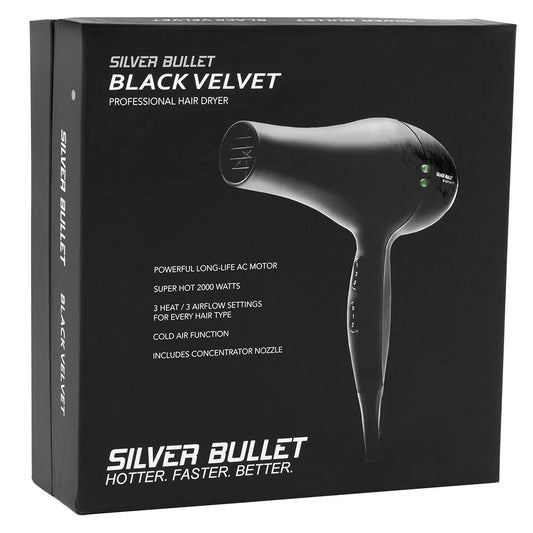 Silver Bullet Black Velvet Professional Dryer