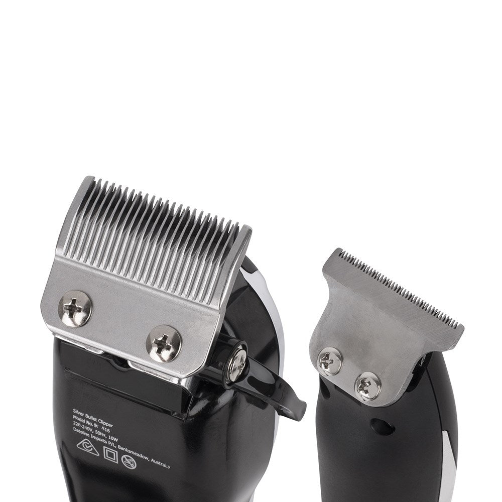 Silver Bullet Dynamic Duo Hair Trimmer and Clipper Set