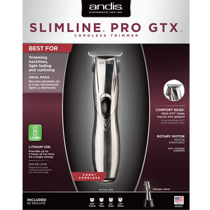 ANDIS Combo Hair Clipper Set - Slimline Pro GTX & TS2 Profoil Plus Shaver